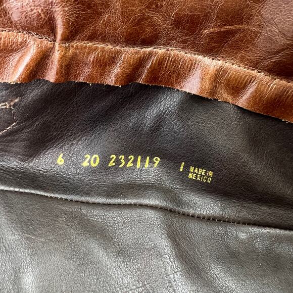 Anouk Riding Leather Knee High Boots Tassels Pirate Western - Picture 6 of 8